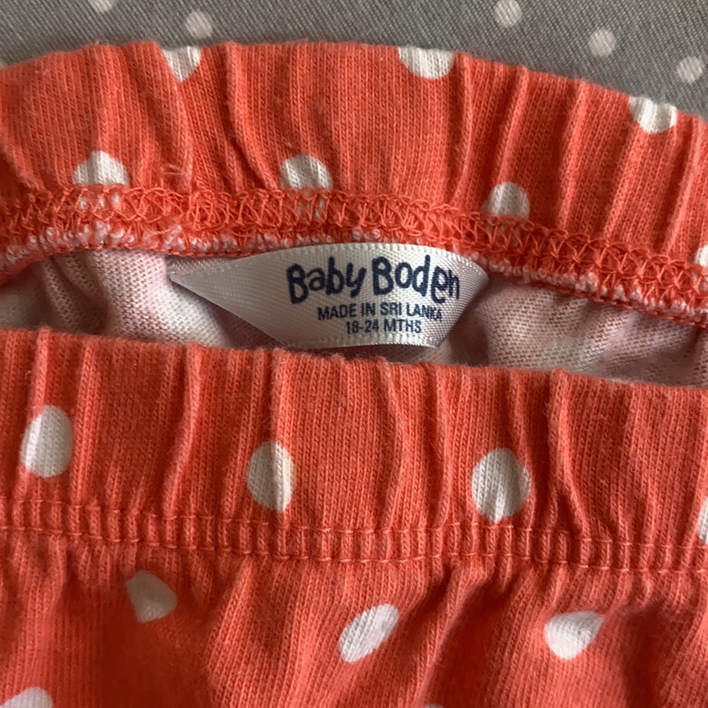 Baby Boden 18-24 month polka dot bird dress - Picture 4 of 5